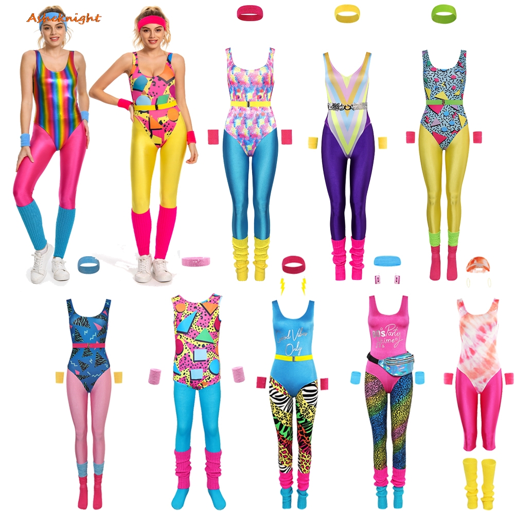 Yoga Fitness Tva - Yoga Sportswear Fitness Hippie Fantasia 80s