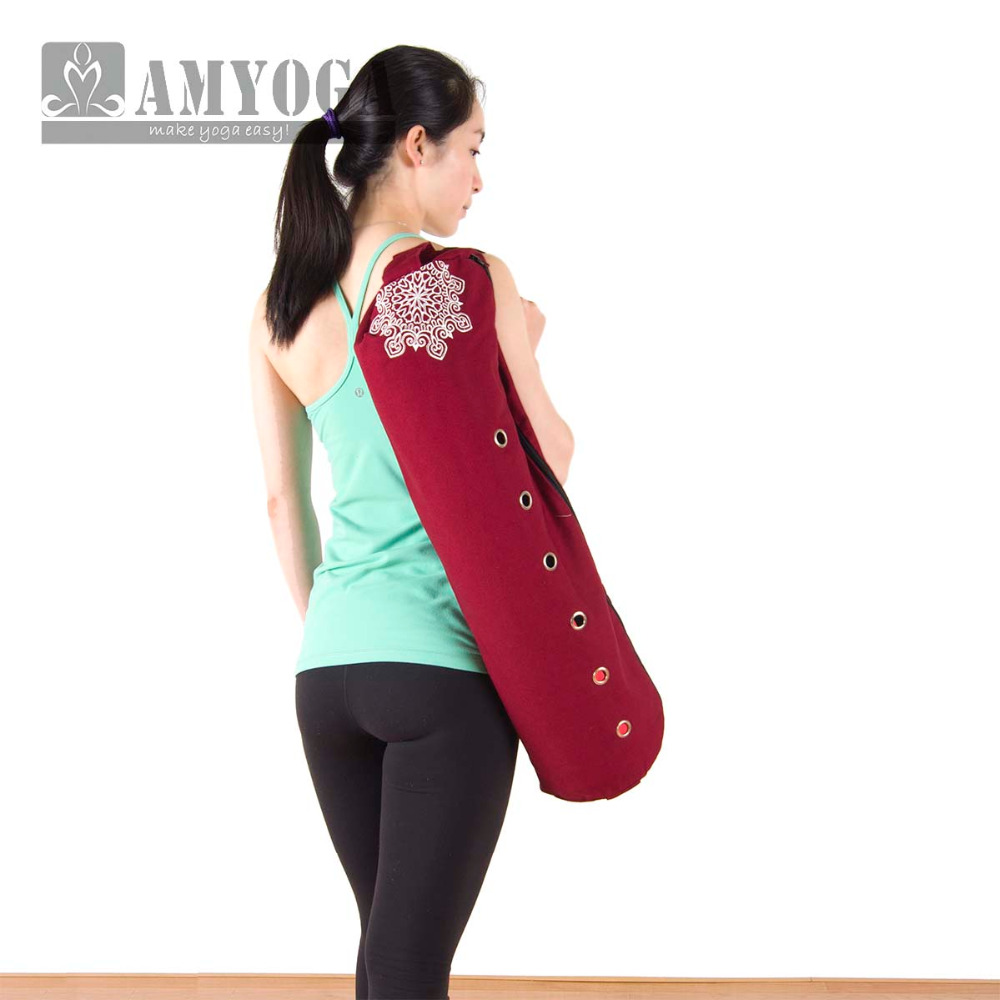 Yoga For Fitness - Canvas Yoga Mat Bag Single Shoulder