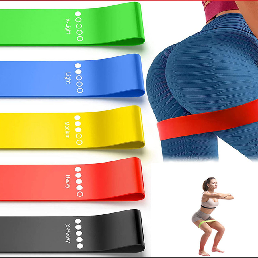 Yoga Fitness Stretching Strap - Different Resistance Bands Yoga Band Fitness