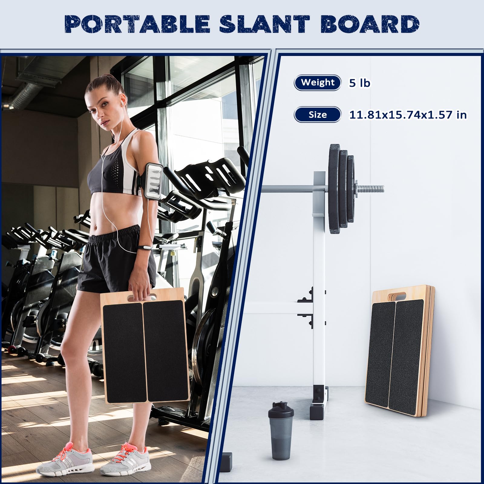 2 in 1 Wooden Balance Board &  - Balance Board Fitness ulasan dan harga