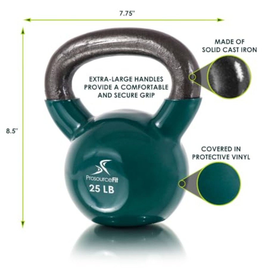 Vinyl Coated Cast Iron Kettleb - Kettlebell ulasan dan harga