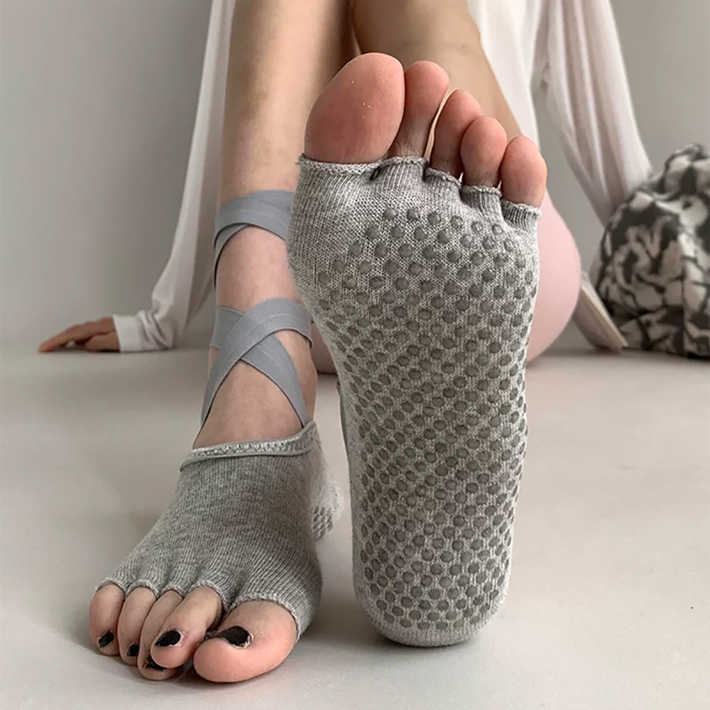 Women Tied Pilates Yoga Toe So - Yoga Fitness Dress ulasan dan harga