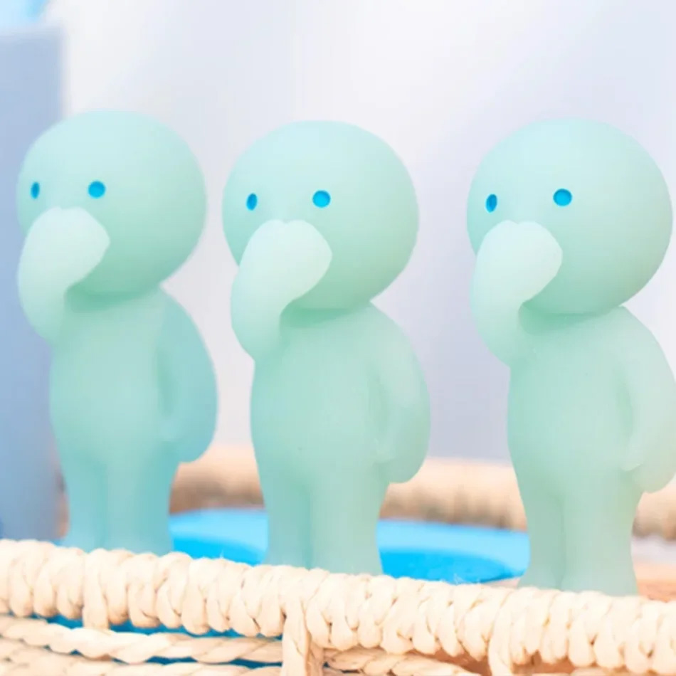 Glow In The Dark Mini Figure S - Yoga Fitness Tva ulasan dan harga
