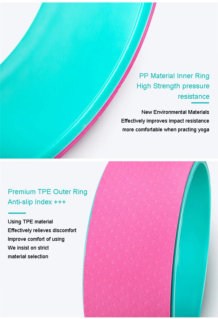 2026 Customized LOGO Hot Sale  - Yoga Fitness Wheel ulasan dan harga
