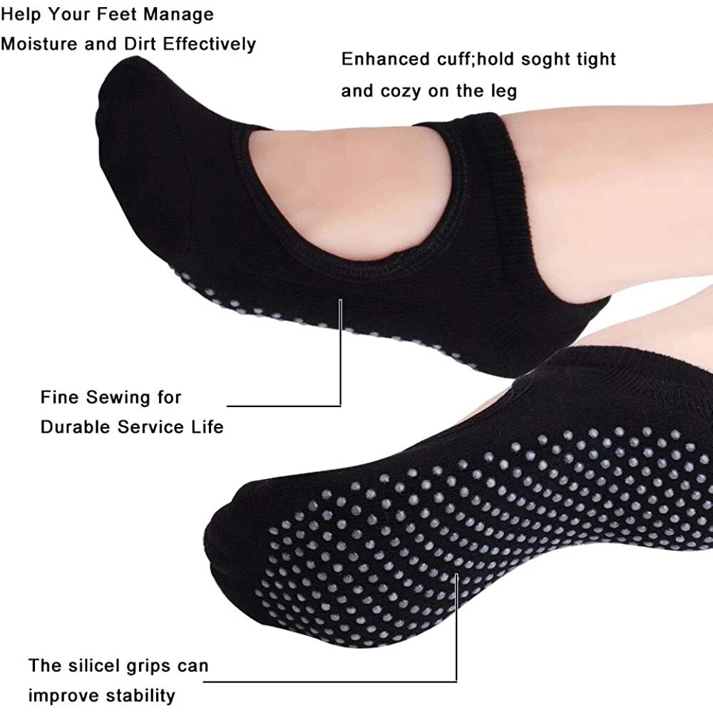 High Quality Women Yoga Socks  - Yoga Fitness Dance ulasan dan harga