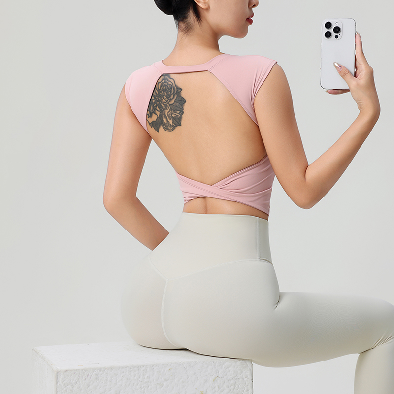 Women's Backless Fitness Cloth - Yoga Fitness Dance ulasan dan harga