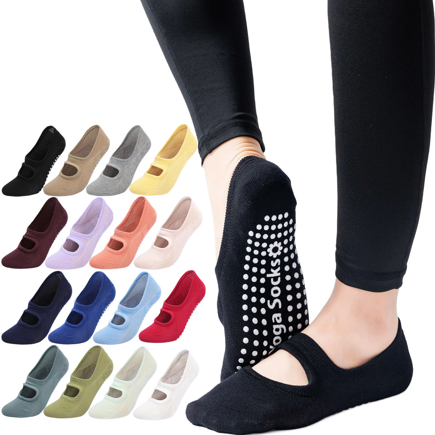 High Quality Women Yoga Socks  - Yoga Fitness Dance ulasan dan harga