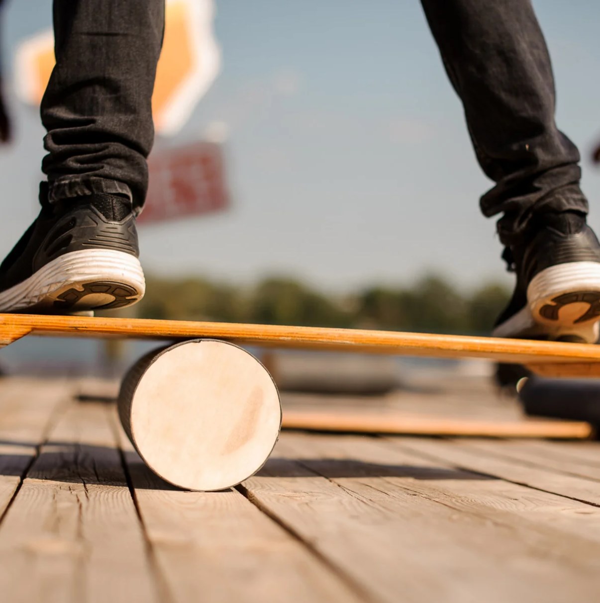 Certainly Wooden Rocker for Ki - Balance Board Fitness ulasan dan harga