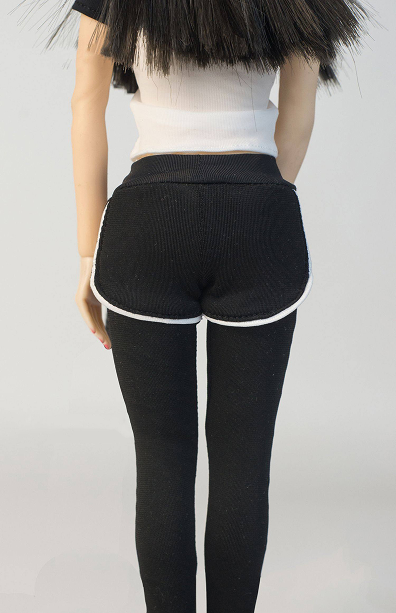 1/6 Female Black Yoga Clothing - Yoga Fitness Tva ulasan dan harga