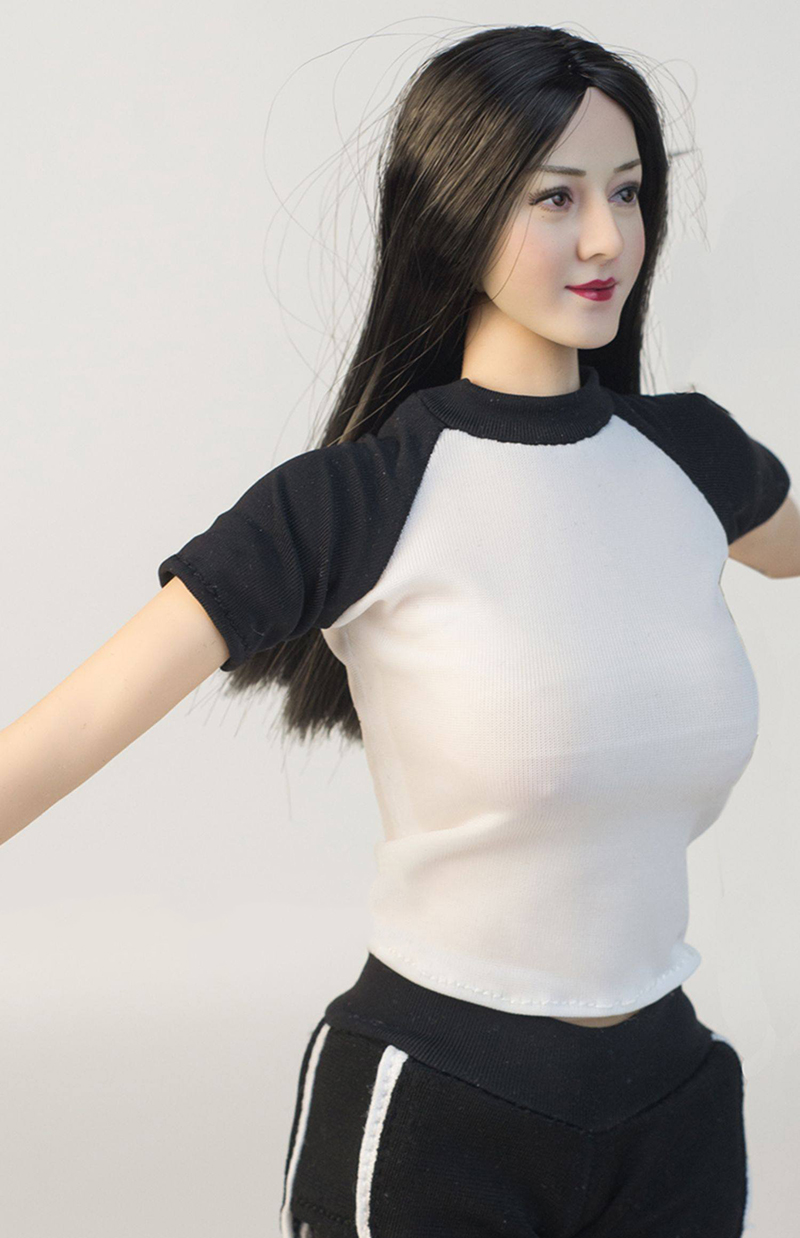 1/6 Female Black Yoga Clothing - Yoga Fitness Tva ulasan dan harga