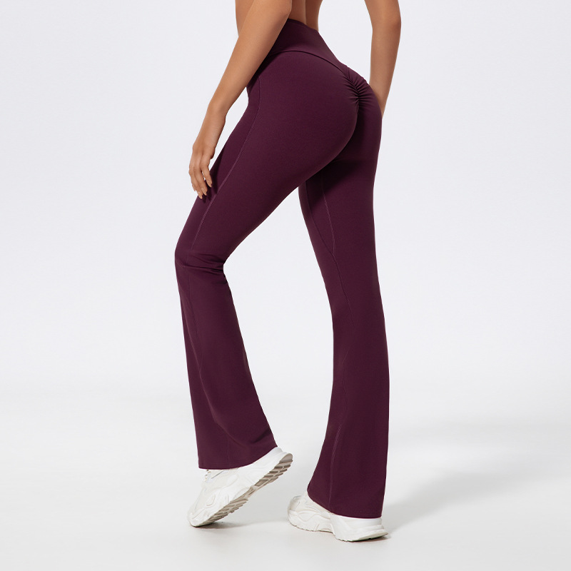 LezyanXR Wide Leg Tight Nude H - Yoga Fitness Dance ulasan dan harga