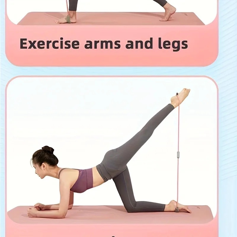 Tension Strap Fitness Stretch  - Yoga Fitness Stretching Strap ulasan dan harga