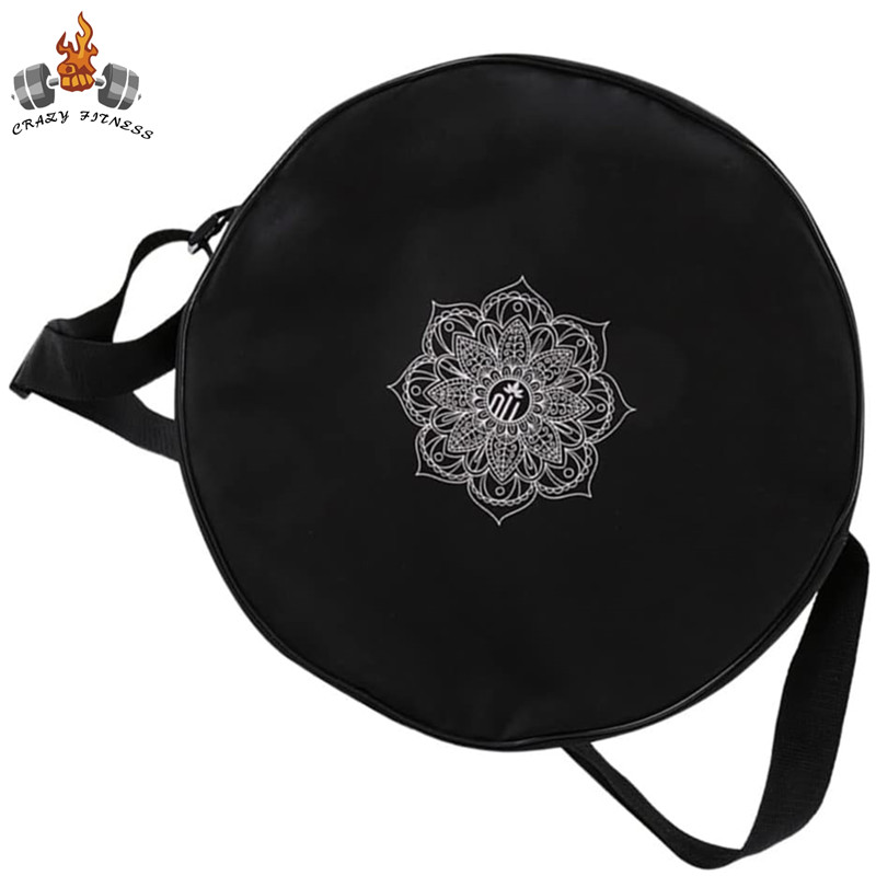 Yoga Wheel Bag Nylon Black Man - Yoga Fitness Wheel ulasan dan harga