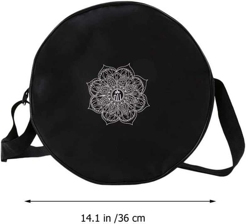 Yoga Wheel Bag Nylon Black Man - Yoga Fitness Wheel ulasan dan harga