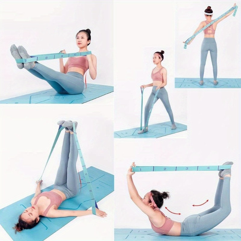 Yoga Digital Stretch Strap Ope - Yoga Fitness Stretching Strap ulasan dan harga
