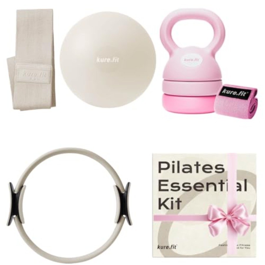 Home Pilates Use Pink Adjustab - Kettlebell ulasan dan harga