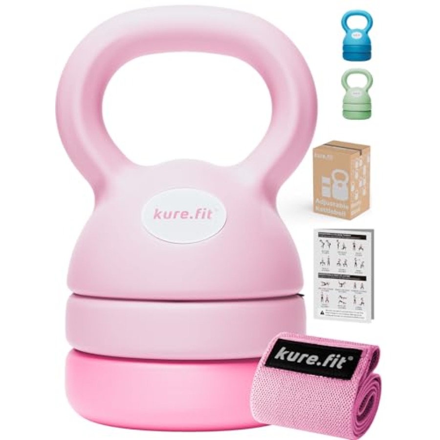 Home Pilates Use Pink Adjustab - Kettlebell ulasan dan harga