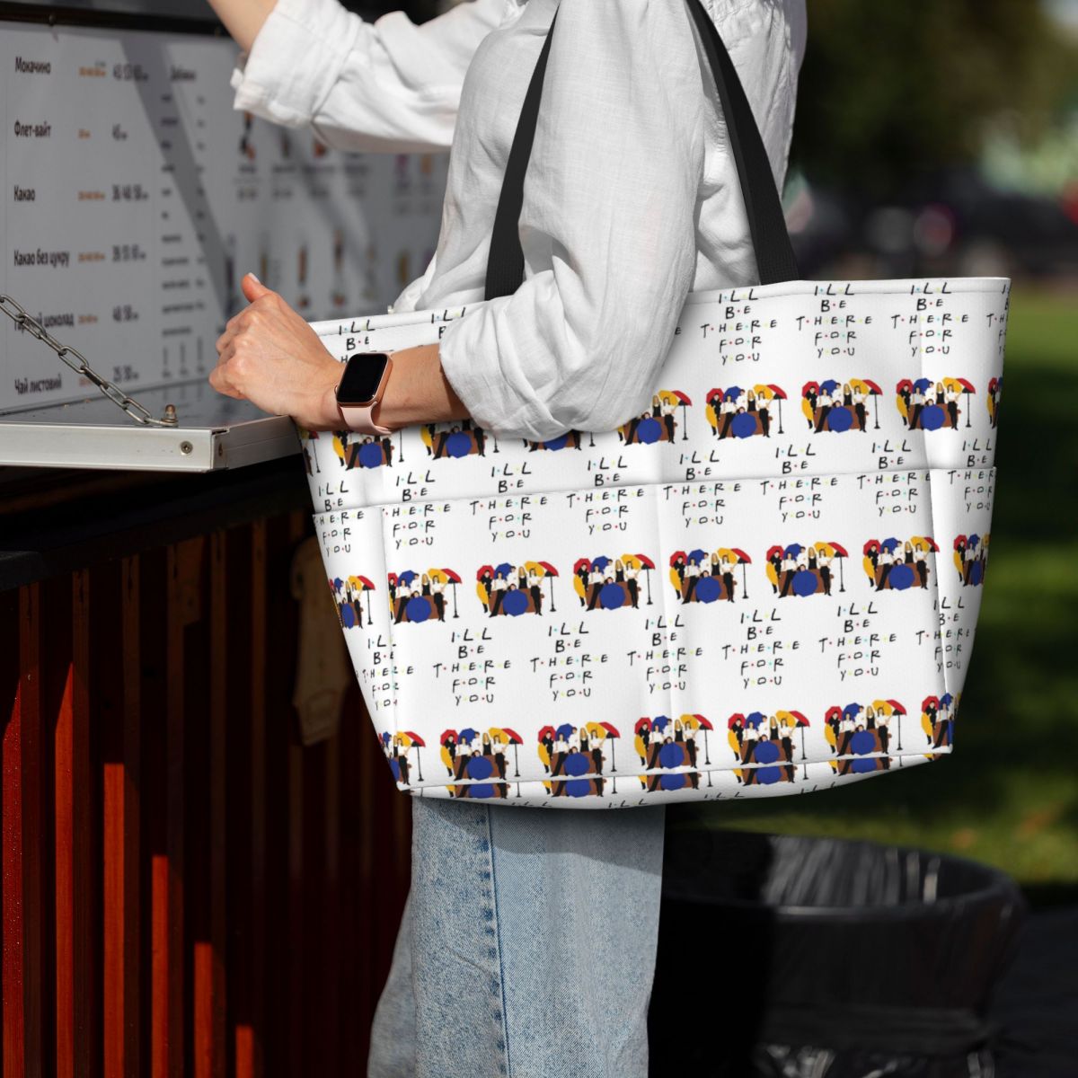 Friend TV Show Beach Tote Bag  - Yoga Fitness Tva ulasan dan harga