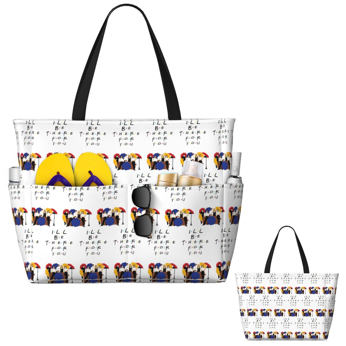 Friend TV Show Beach Tote Bag  - Yoga Fitness Tva ulasan dan harga