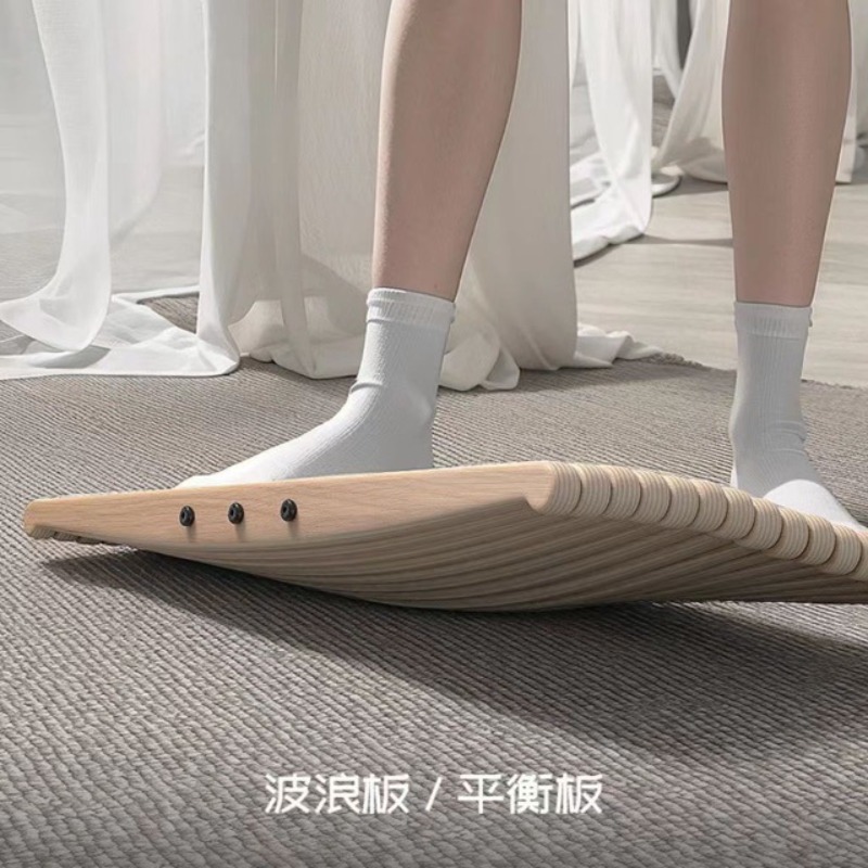 `Solid Wood Sole Massager Bala - Balance Board Fitness ulasan dan harga