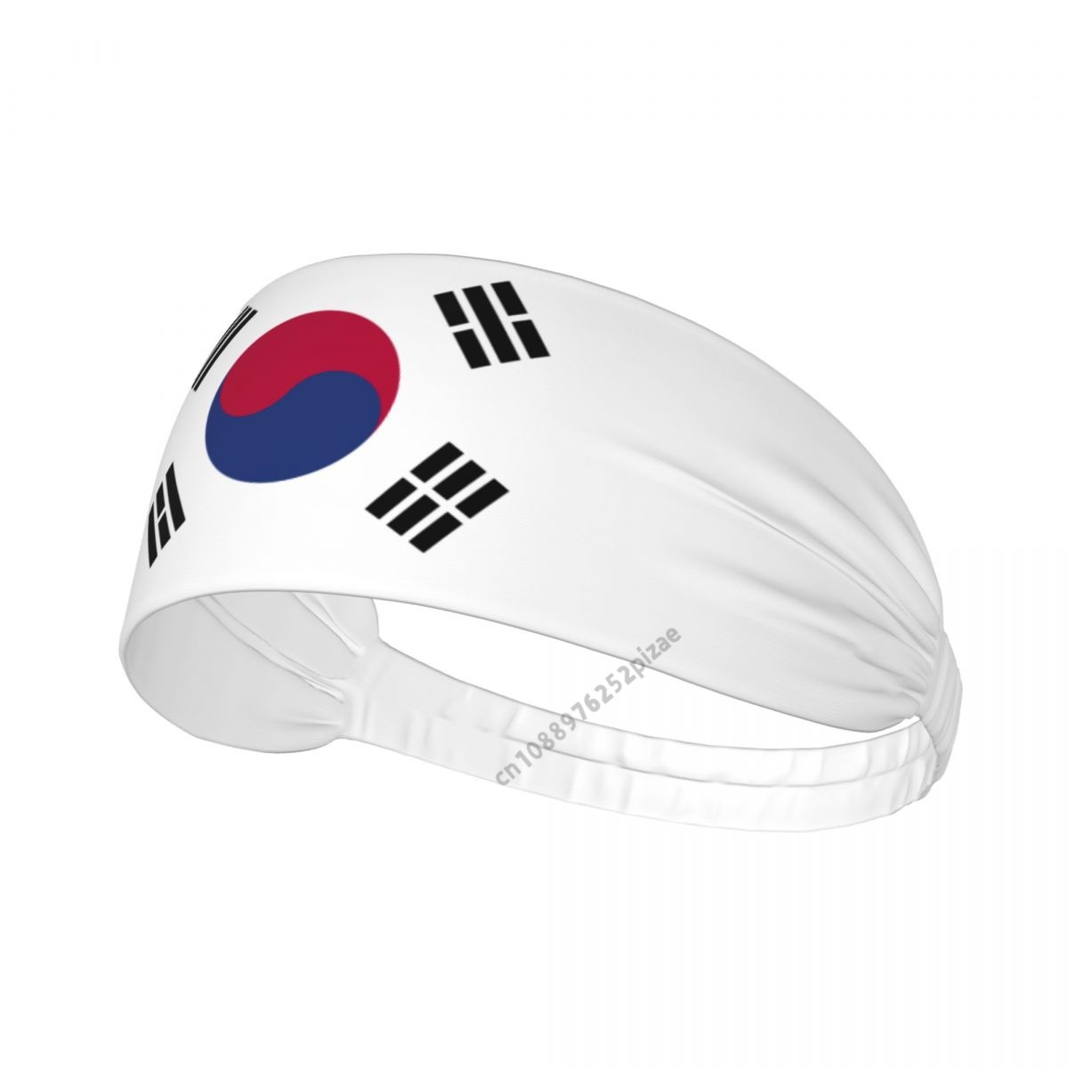 South Korea Flag Men Women Ban - Yoga Fitness Stretching Strap ulasan dan harga