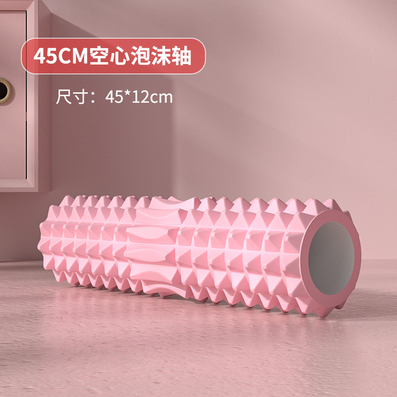Hollow Foam Roller 45cm With Y - Yoga Fitness Wheel ulasan dan harga