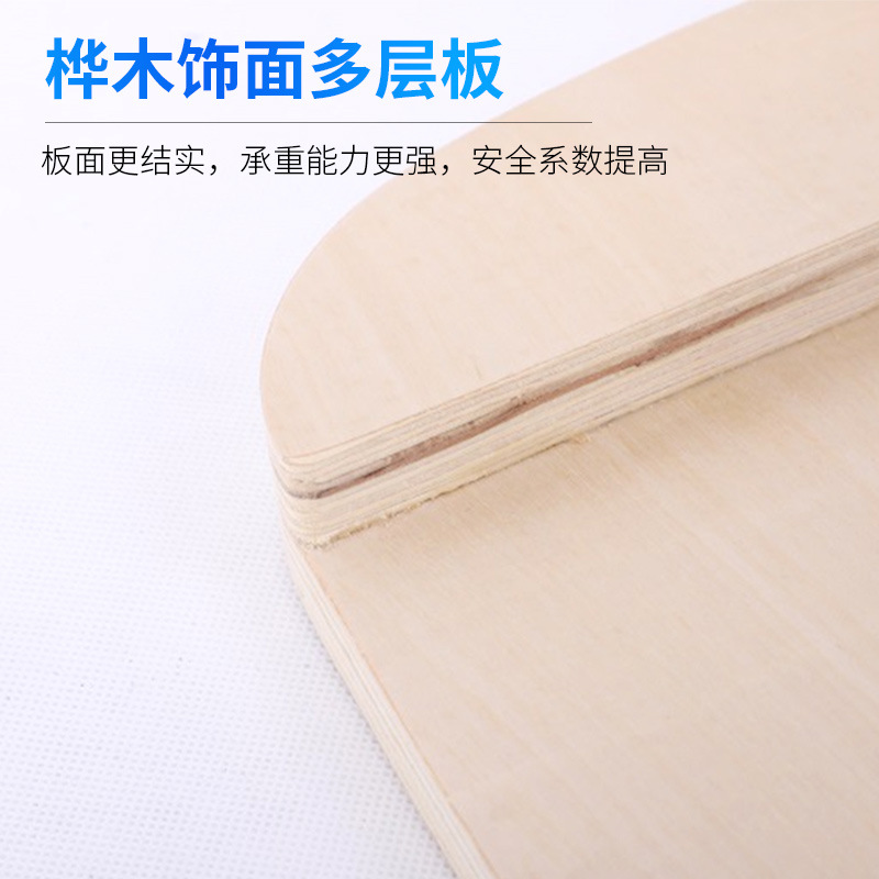 `Wooden Adjustable Bottom Colu - Balance Board Fitness ulasan dan harga