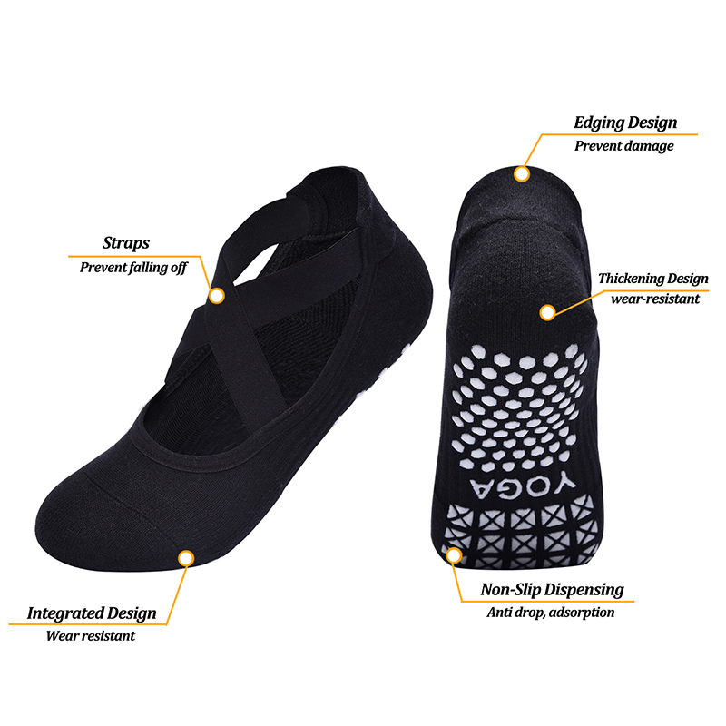 Women Non-Slip Yoga Socks Sili - Yoga Fitness Dance ulasan dan harga