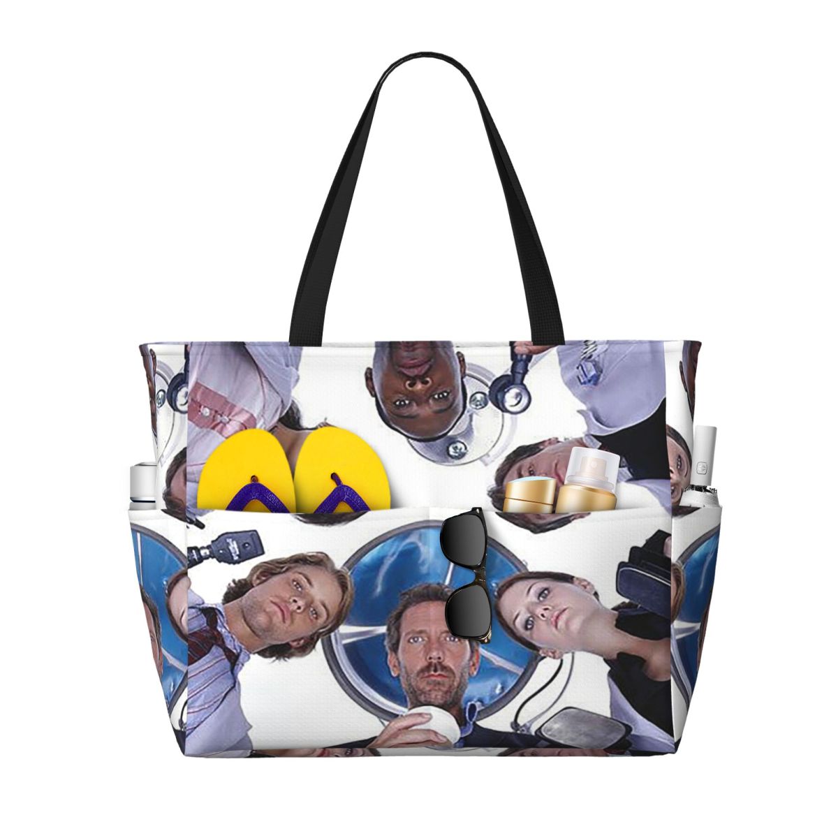House MD TV Show Beach Tote Ba - Yoga Fitness Tva ulasan dan harga