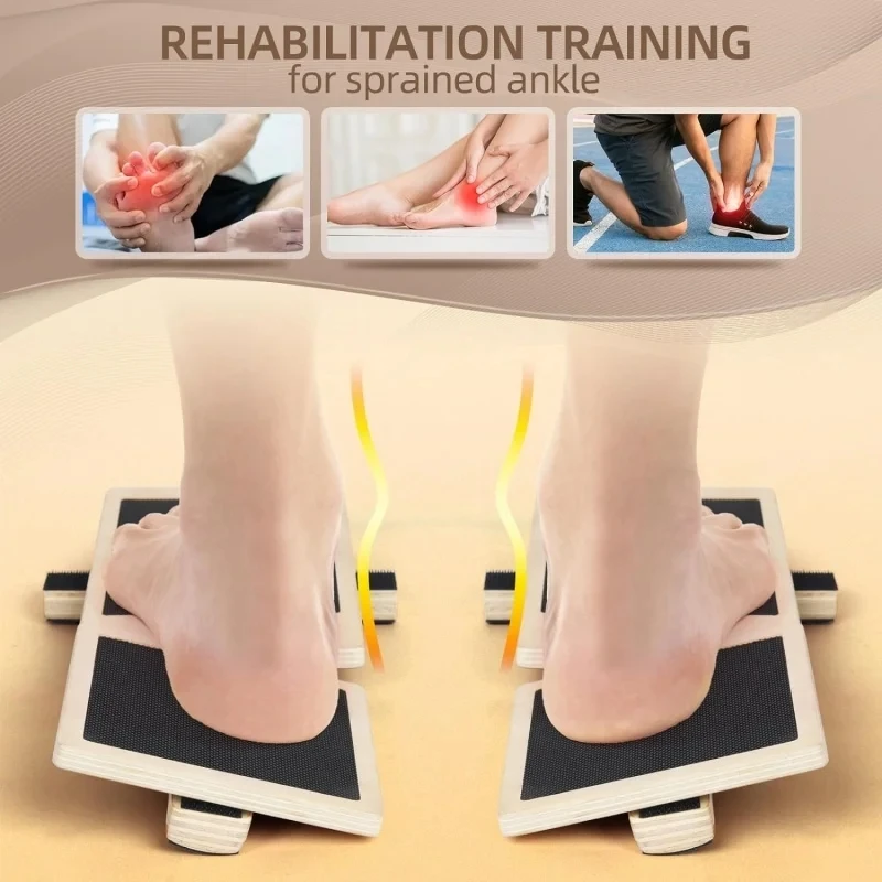 Wooden Single Foot Trainer Bal - Balance Board Fitness ulasan dan harga