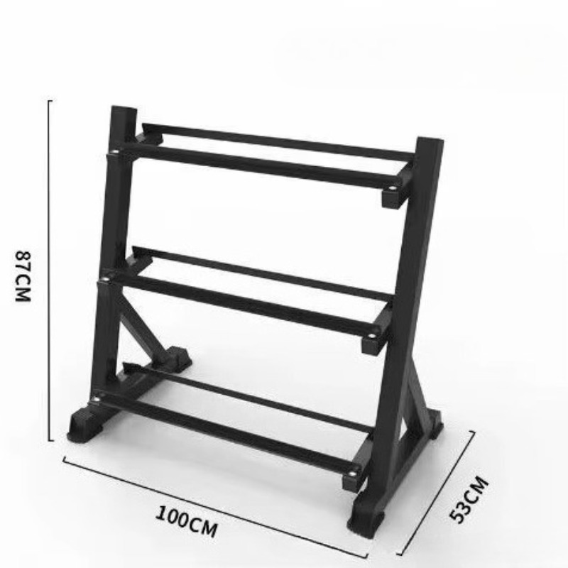 3-Layer Barrel Dumbbell Rack M - Kettlebell ulasan dan harga