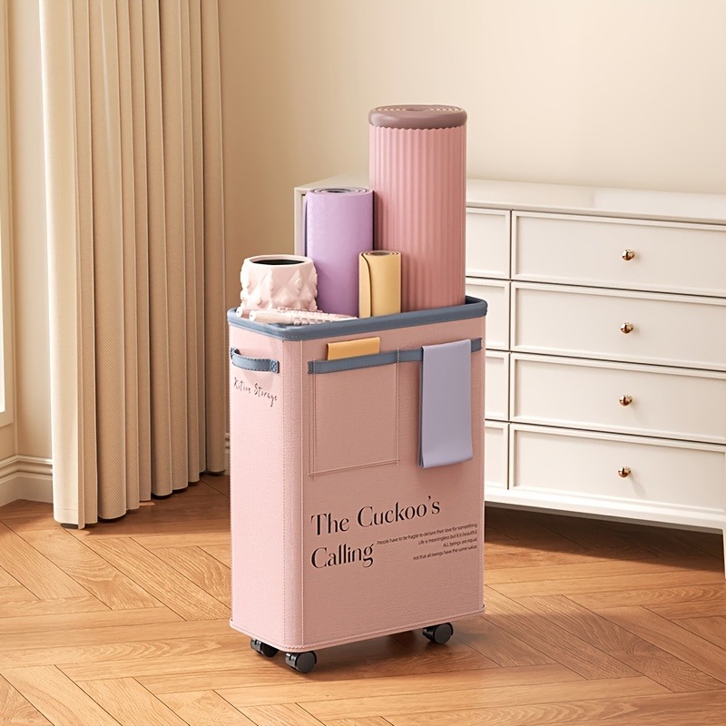 Yoga Mat Storage Basket with W - Yoga Fitness Wheel ulasan dan harga