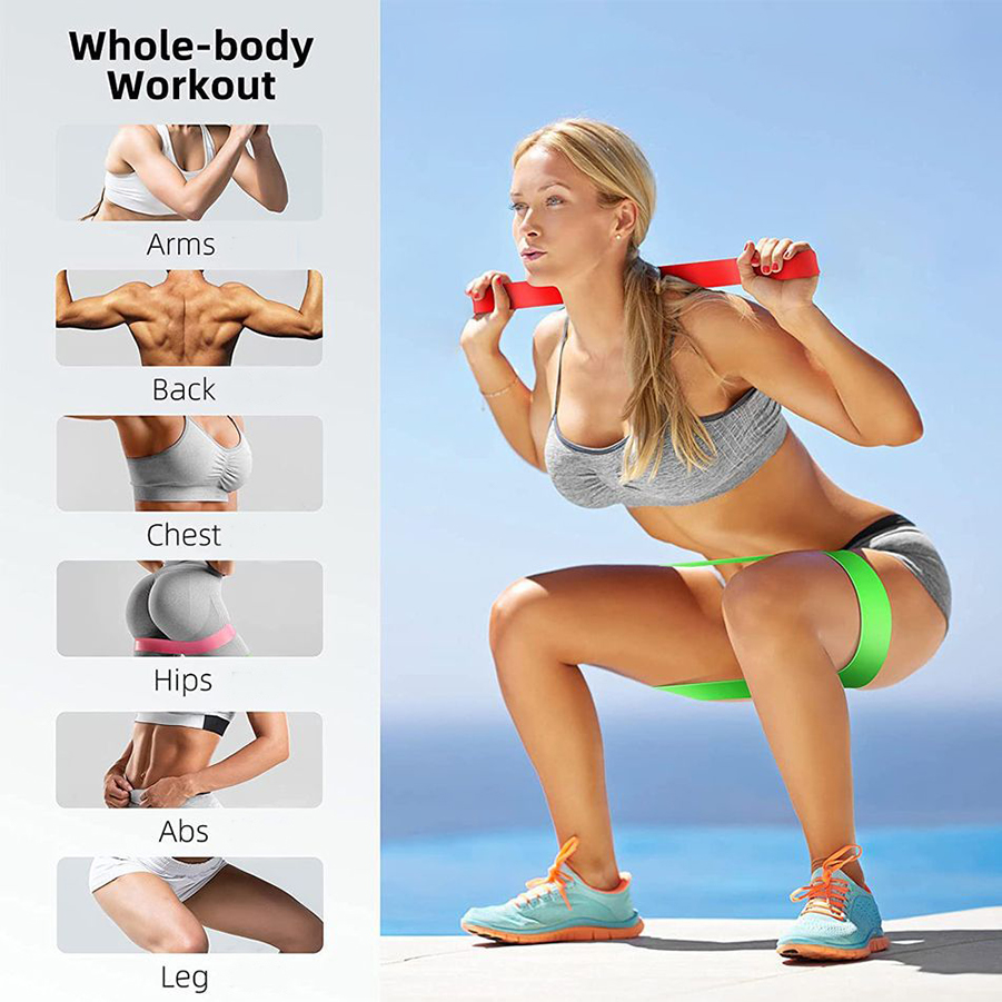 Different Resistance Bands Yog - Yoga Fitness Stretching Strap ulasan dan harga