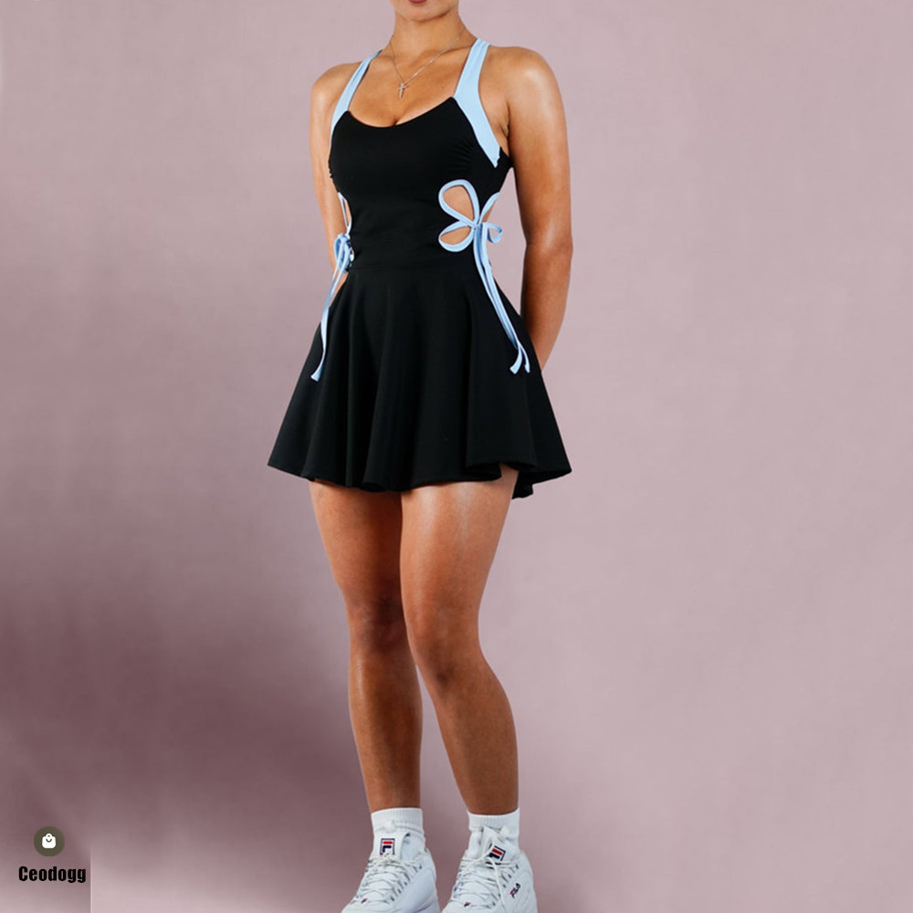 2026 Pad Women Tennis Yoga Set - Yoga Fitness Dress ulasan dan harga