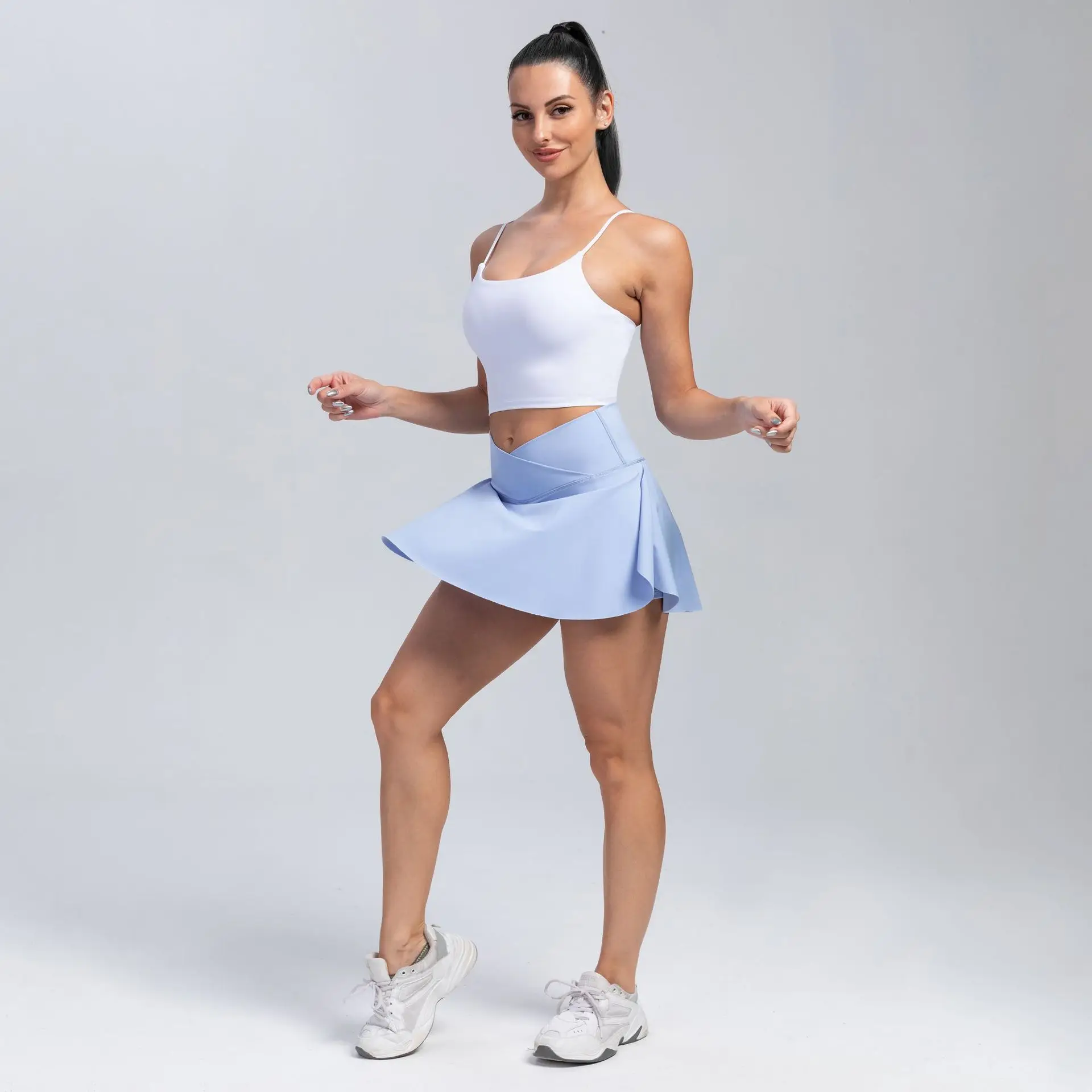 Tennis Clothes Women Yoga Spor - Yoga Fitness Dress ulasan dan harga