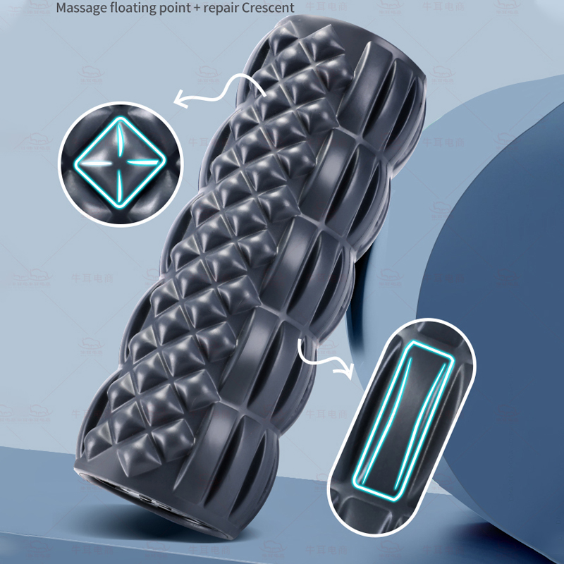 Massage Roller  Foam Shaft Yog - Yoga Fitness Wheel ulasan dan harga