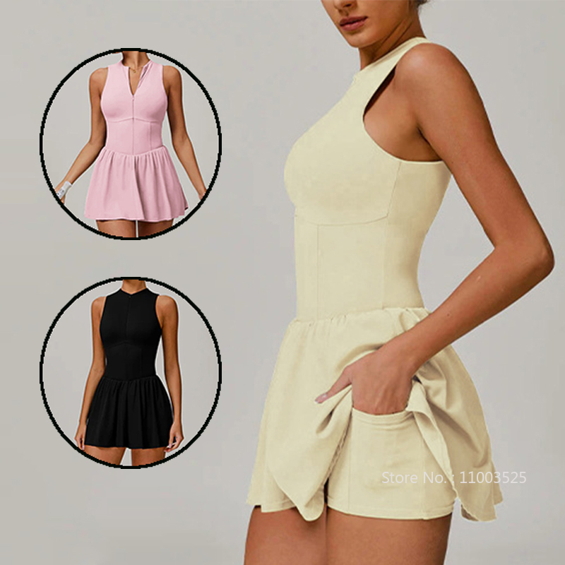 Women Golf Badminton Tennis Dr - Yoga Fitness Dress ulasan dan harga