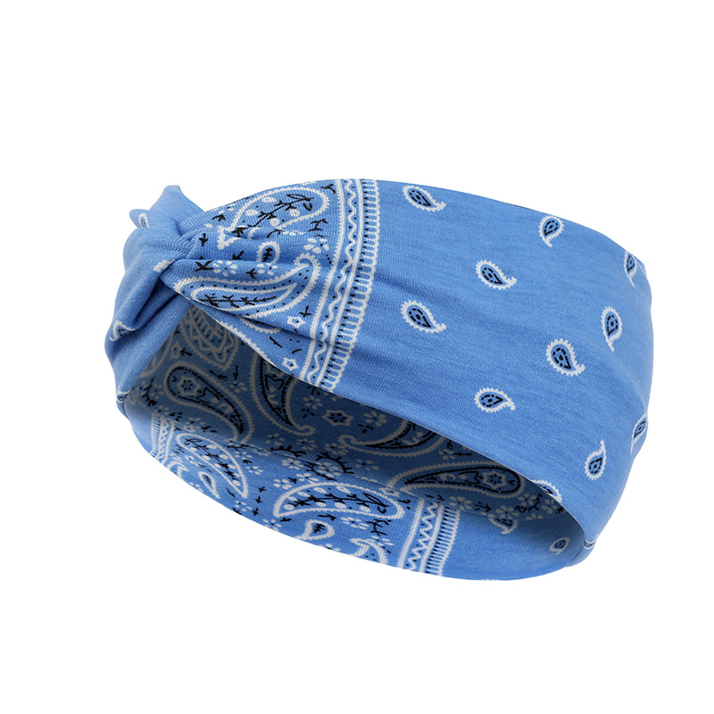 Paisley Cashew flowers hair ba - Yoga Fitness Stretching Strap ulasan dan harga