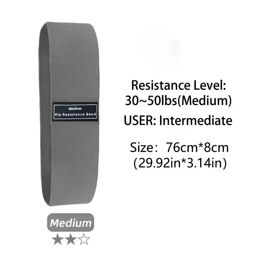 Fabric Resistance Hip Booty Ba - Yoga Fitness Stretching Strap ulasan dan harga