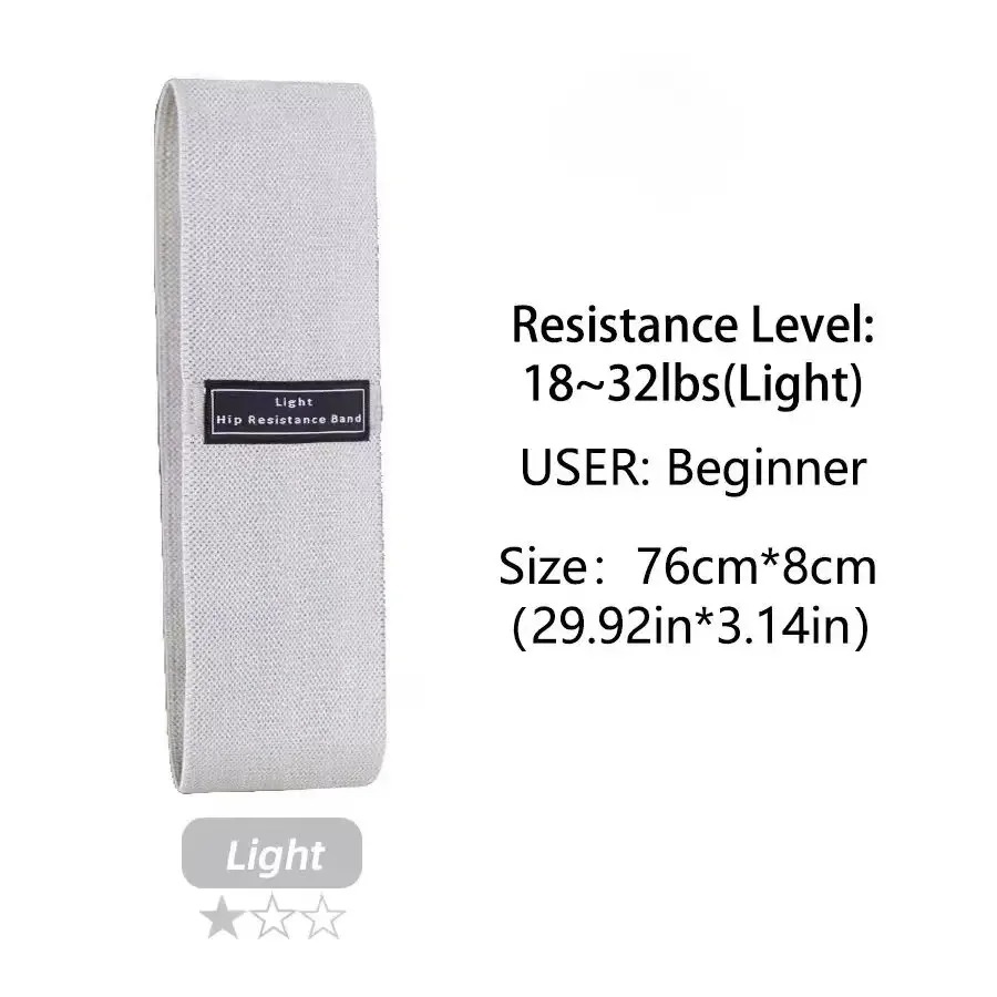 Fabric Resistance Hip Booty Ba - Yoga Fitness Stretching Strap ulasan dan harga
