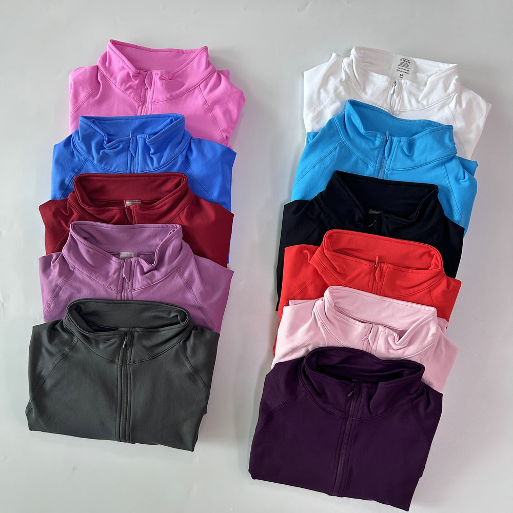 No Logo Yoga Jacket With Half  - Yoga For Fitness ulasan dan harga