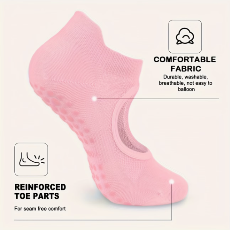 Ladies Anti-Slip Pilates Yoga  - Yoga Fitness Toes Arch ulasan dan harga