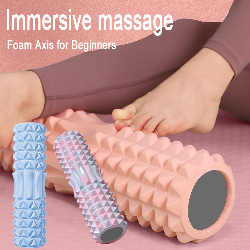Solid Foam Axis Yoga Post Mass - Yoga Fitness Wheel ulasan dan harga