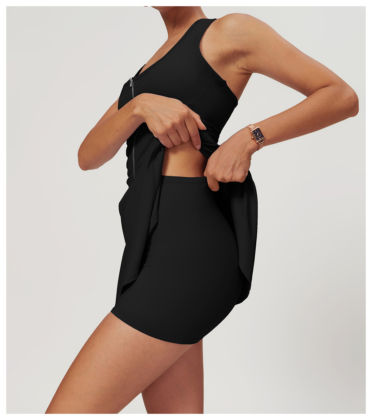 Naked Feeling Walk-proof Tenni - Yoga Fitness Dress ulasan dan harga
