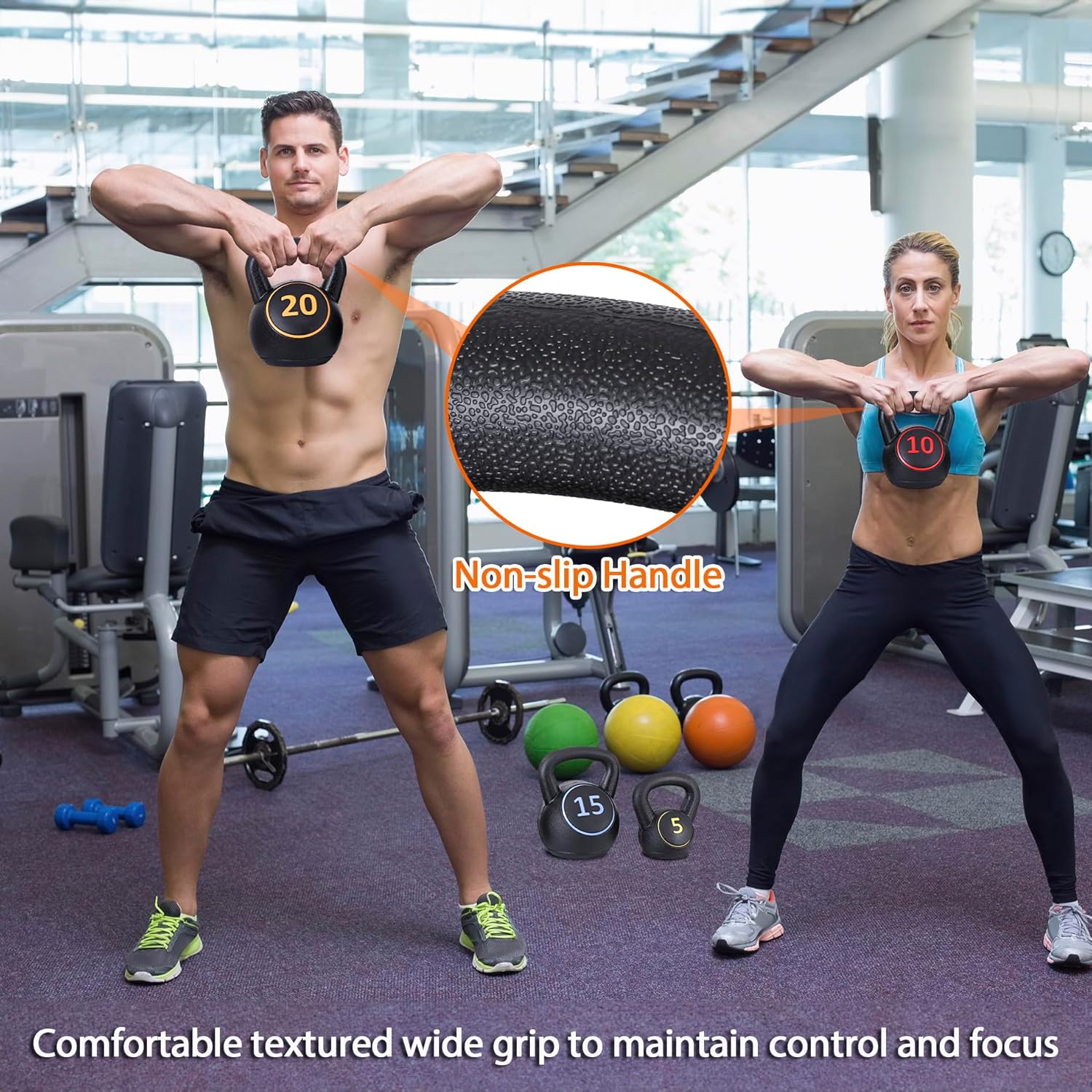 Home HIIT Workout 4-Piece Kett - Kettlebell ulasan dan harga