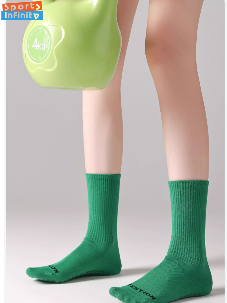 Solid Color Yoga Socks Anti Sl - Yoga Fitness Dance ulasan dan harga