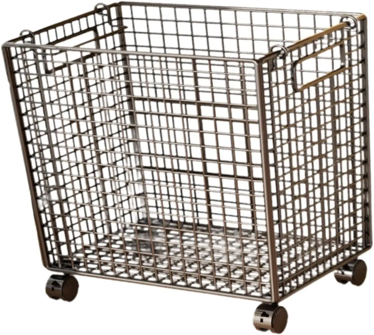 Wire Mesh Laundry Hamper on Wh - Yoga Fitness Wheel ulasan dan harga