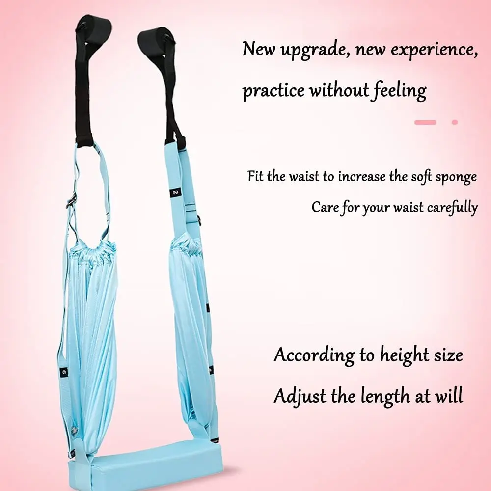 Adjustable Aerial Yoga Strap E - Yoga Fitness Stretching Strap ulasan dan harga