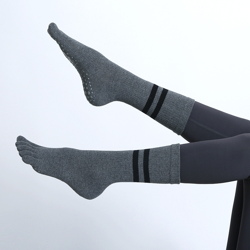Women Non-slip Five Fingers Yo - Yoga Fitness Dance ulasan dan harga